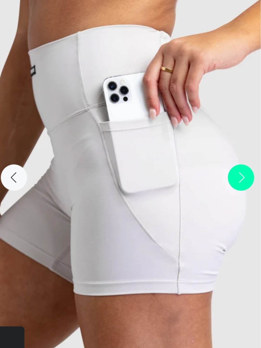 DOYOUEVEN Desire Shorts - Ivory White
